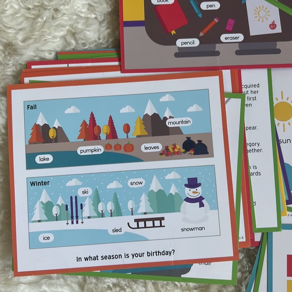Gifted Learning Flash Cards - Picture 5 of 5